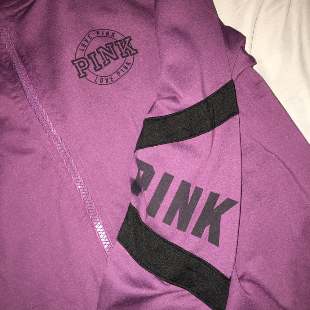 Pink hoodie